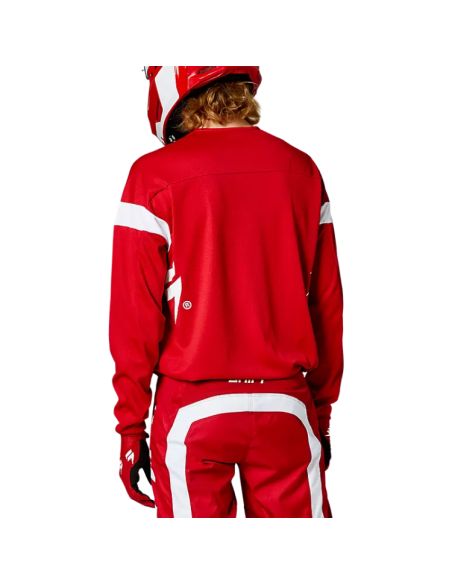 Maillot cross enfant Shift 2021 White Label Haut - Rouge