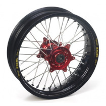 Roue arrière complète supermotard GAS GAS - Cercle Excel - Moyeu Haan Wheels 17 x 4.50