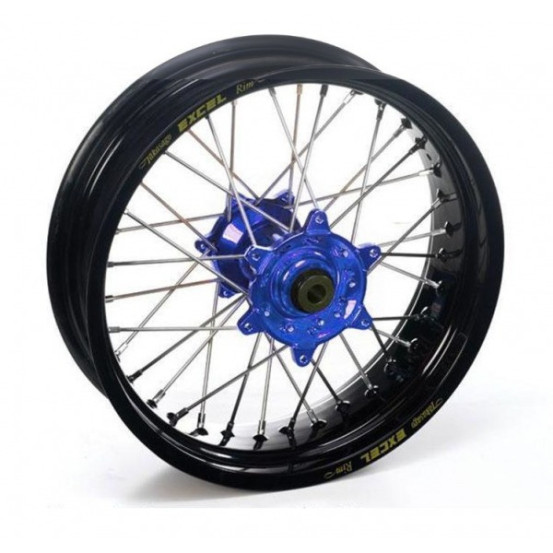Roue arrière complète supermotard SHERCO - Cercle Excel - Moyeu Haan Wheels 17 x 4.50