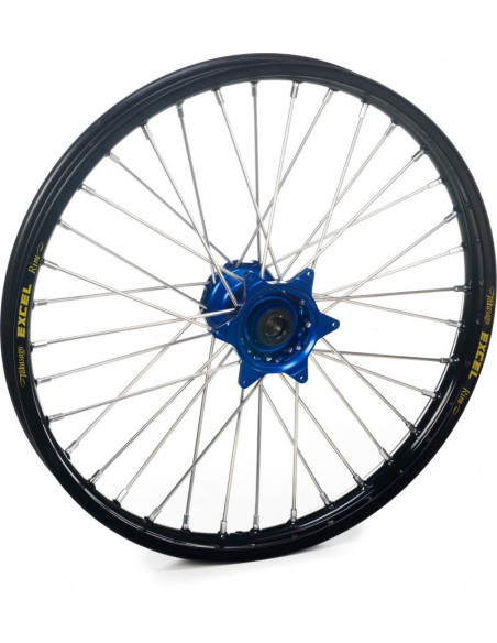 Jante avant complète supermotard YAMAHA 125/250YZ - Cercle Excel - Moyeu Haan Wheels
