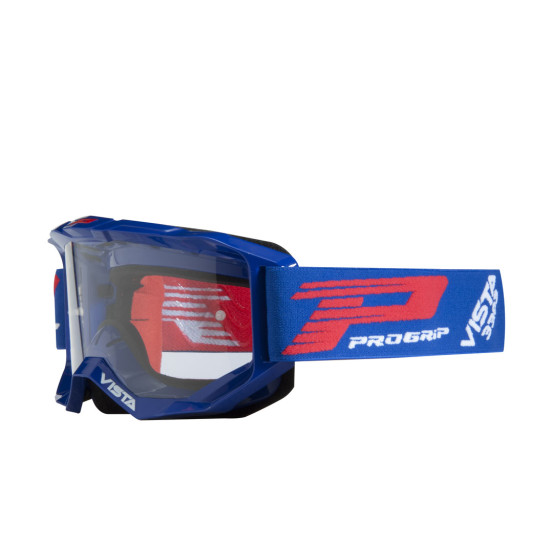 Masque cross PROGRIP 3303 Vista - Bleu Ecran clair
