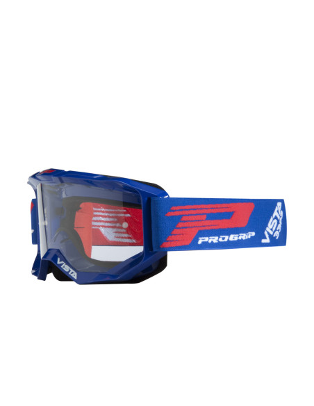 Masque cross PROGRIP 3303 Vista - Bleu Ecran clair