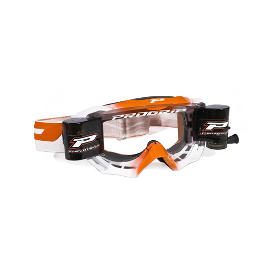 Masque cross Progrip VENOM Roll-off XL 3200 - Orange