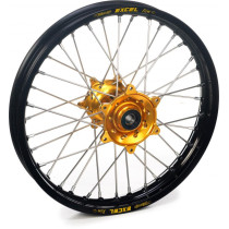 Roue arrière complète HAAN WHEELS (19x2,15) KTM, jante noire, moyeu