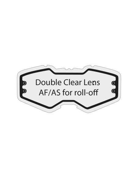Double écran pour Roll-Off Kenny Ventury AF/AS - Clair