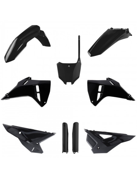 Kit plastiques - Noir - Polisport Honda 250 / 450 CRF-R 2025-2026