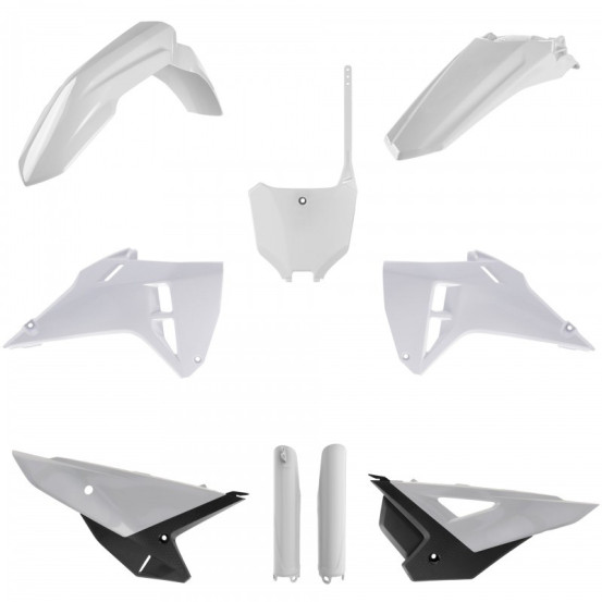 Kit plastiques - Blanc - Polisport Honda 250 / 450 CRF-R 2025-2026