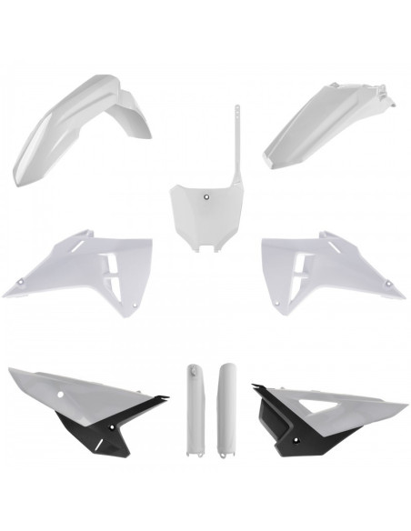 Kit plastiques - Blanc - Polisport Honda 250 / 450 CRF-R 2025-2026
