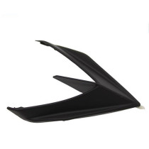 Spoiler AIROH pour casque AVIATOR noir mat