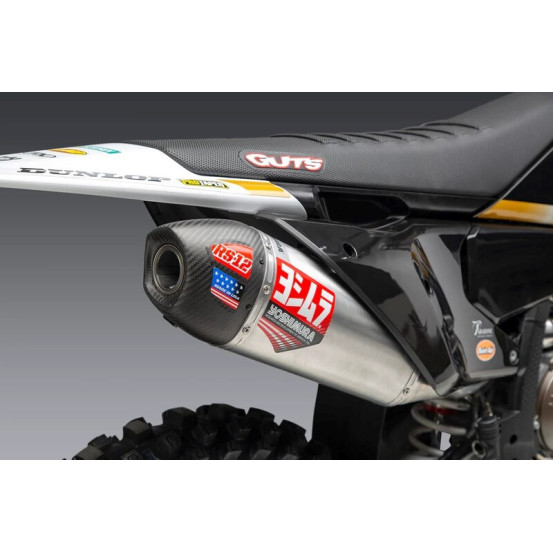 Ligne complète YOSHIMURA RS12 Signature series Inox/carbone KTM 250 SX F HUSQVARNA 250 FC 2023