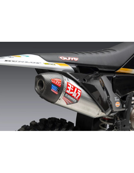 Ligne complète YOSHIMURA RS12 Signature series Inox/carbone KTM 250 SX F HUSQVARNA 250 FC 2023