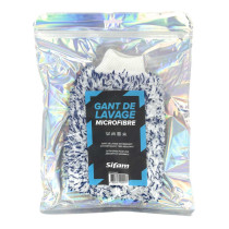 Gant de lavage microfibre 220 x 180 x 25 mm 2