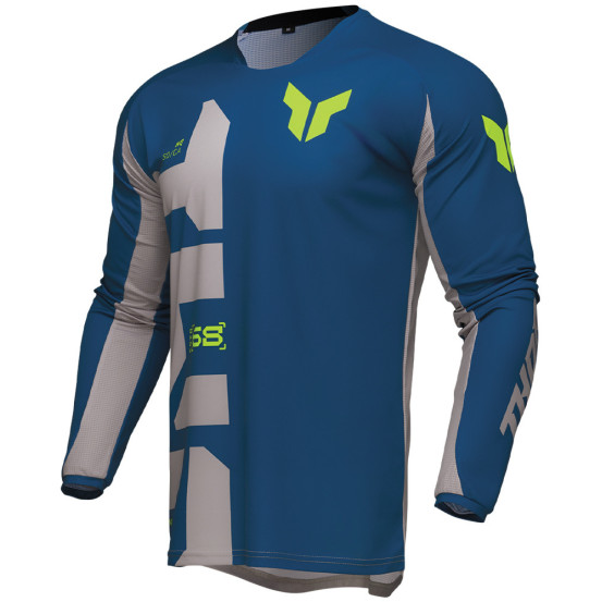 Maillot cross Thor 2025 Launchmode Forge - Bleu