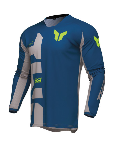 Maillot cross Thor 2025 Launchmode Forge - Bleu