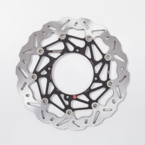 Disque de frein flottant avant BRAKING WAVE WK050L pour Supermotard