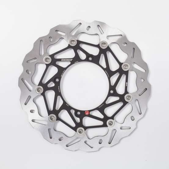 Disque de frein flottant avant BRAKING WAVE WK050L pour Supermotard