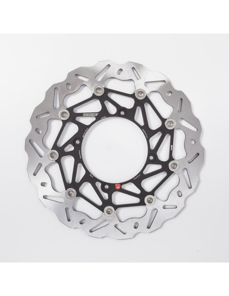 Disque de frein flottant avant BRAKING WAVE WK050L pour Supermotard