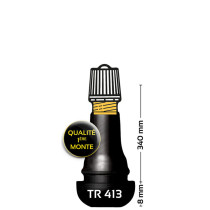 Valve tubeless TR413 (à l'unité)