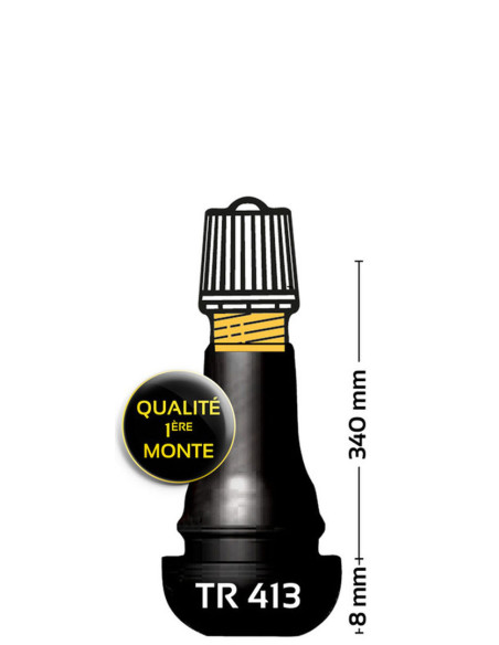 Valve tubeless TR413 (à l'unité)