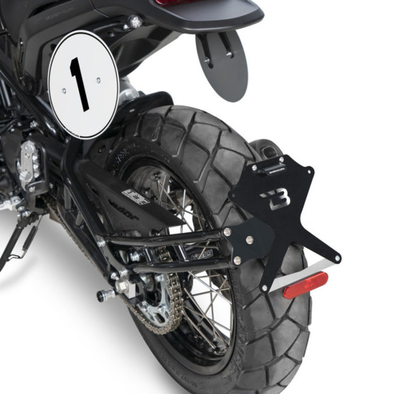 Support de Plaque BARRACUDA Benelli 500 Leoncino