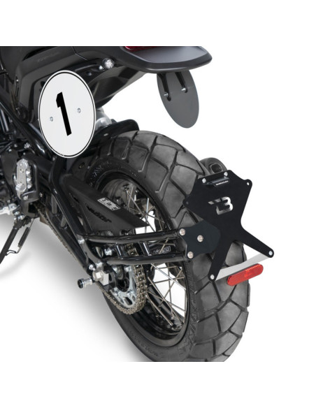 Support de Plaque BARRACUDA Benelli 500 Leoncino