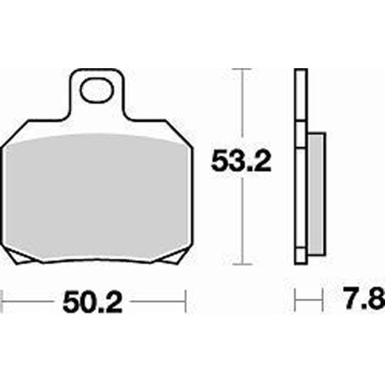 Plaquettes de frein BRAKING 828CM56