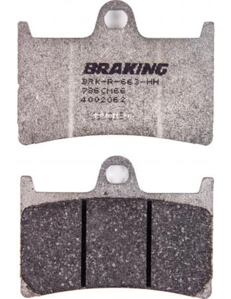 Plaquettes de frein BRAKING 786CM66