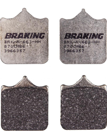 Plaquettes de frein BRAKING 870CM66
