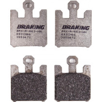 Plaquettes de frein BRAKING 893CM66