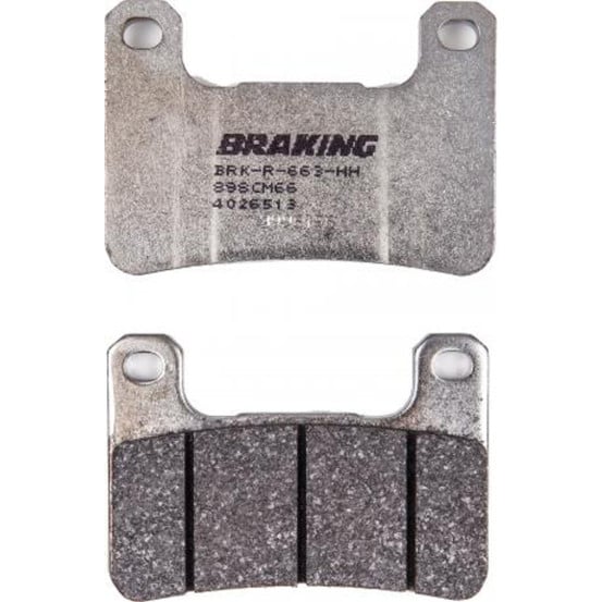 Plaquettes de frein BRAKING 898CM66