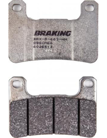 Plaquettes de frein BRAKING 898CM66