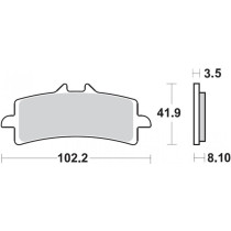 Plaquettes de frein BRAKING 930CM66