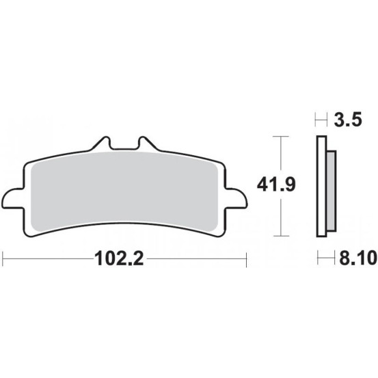 Plaquettes de frein BRAKING 930CM66