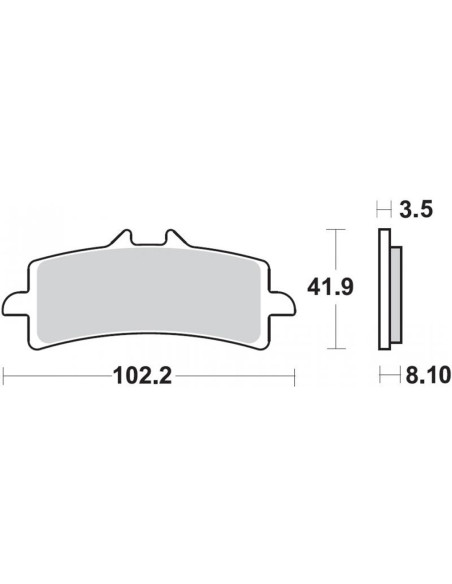 Plaquettes de frein BRAKING 930CM66