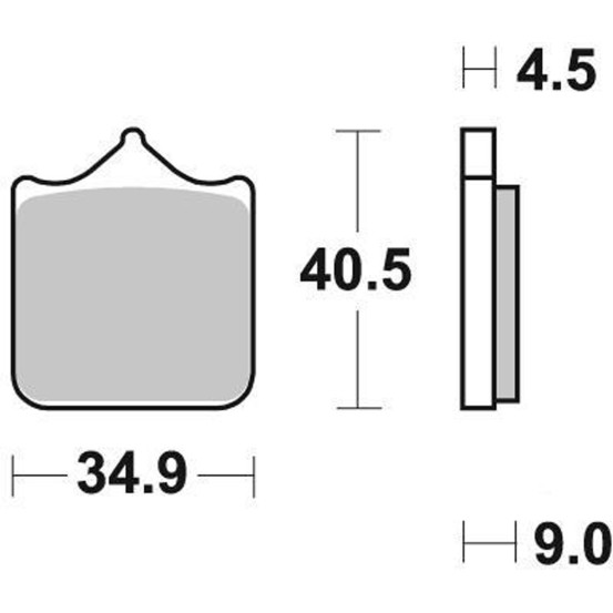 Plaquettes de frein BRAKING 947CM66