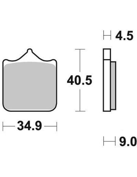 Plaquettes de frein BRAKING 947CM66