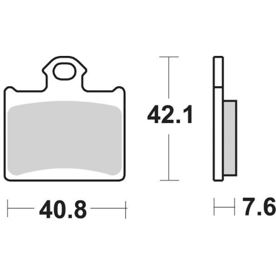 Plaquettes de frein BRAKING 949 44 CM