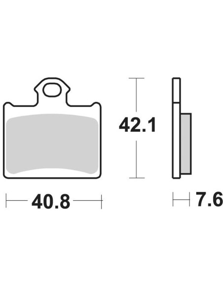 Plaquettes de frein BRAKING 949 44 CM