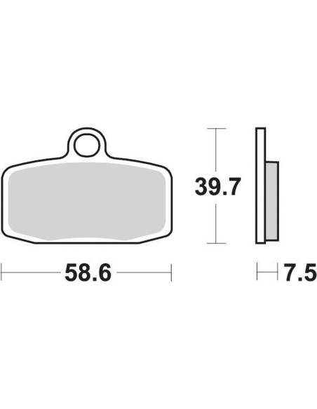 Plaquettes de frein BRAKING 955CM44