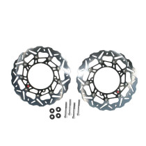 Kit Disque de frein avant Oversize BRAKING WAVE OKWK02 Racing SK SUZUKI 600/750 GSX-R 08-10