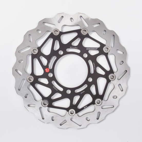 Disque de frein avant droit BRAKING WAVE WK048R KAWASAKI 600/636 ZX