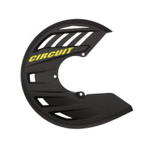 Protection disque de frein CIRCUIT EQUIPMENT Carbone/Jaune