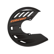Protection disque de frein CIRCUIT EQUIPMENT Carbone/Orange