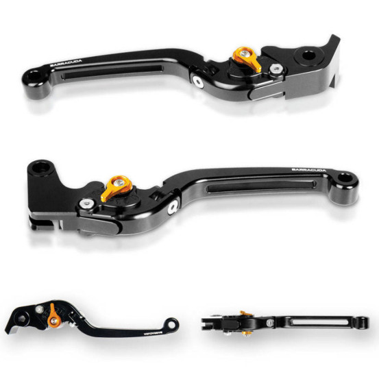 Kit Leviers Frein/Embrayage BARRACUDA Ducati 620/696/796/800 Monster 796 Hypermotard 1100 Scrambler