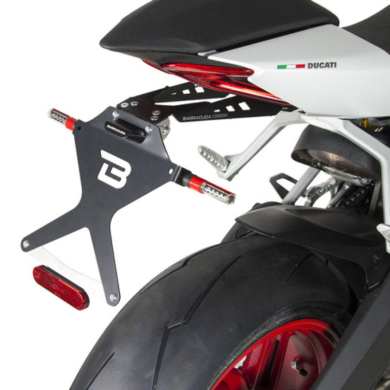 Support de Plaque BARRACUDA Ducati Panigale 899 2014-2015 959 2015-2017 1199 2012-2014 1299 2014-2017