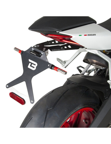 Support de Plaque BARRACUDA Ducati Panigale 899 2014-2015 959 2015-2017 1199 2012-2014 1299 2014-2017