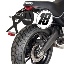 Support de Plaque Street BARRACUDA Ducati Scrambler 2014-2020
