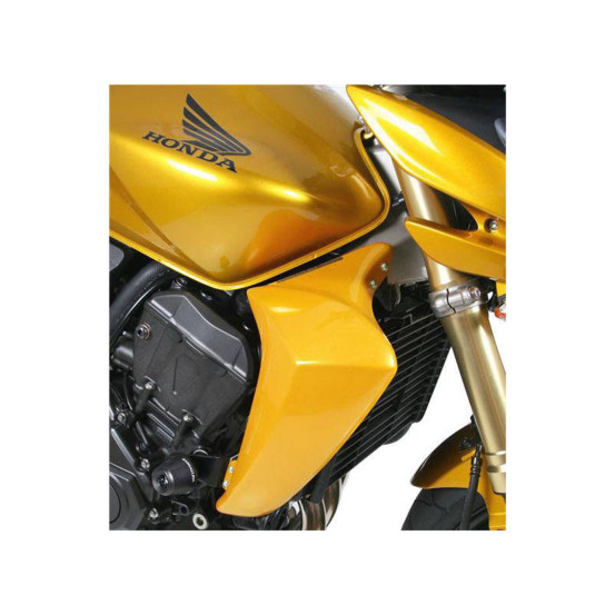 Ecopes Radiateurs BARRACUDA Honda 600 Hornet 2007-2013 noir mat