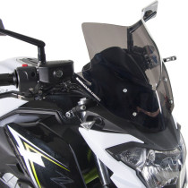 Bulle Aerosport BARRACUDA Kawasaki Z650 2017-2019 noir fumé