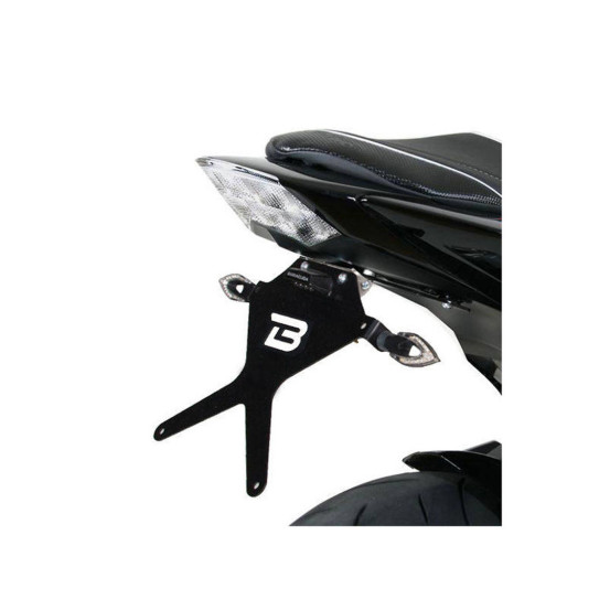 Support de Plaque BARRACUDA Kawasaki Z750 2007-2014 Z750R 2011-2015 Z1000 2007-2009